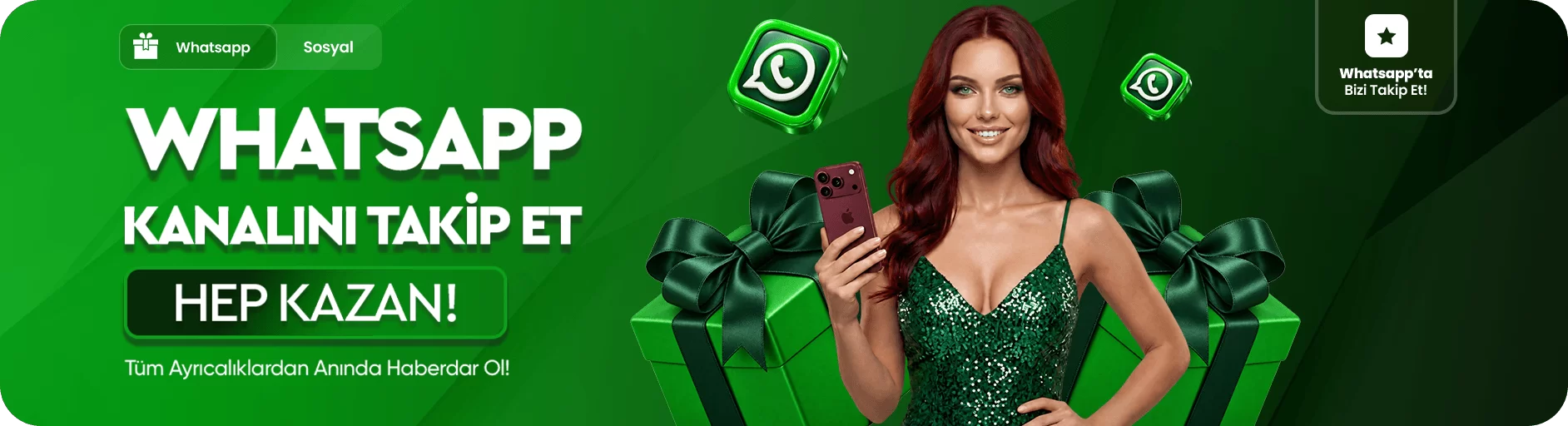 WHATSAPP HEP KAZAN!