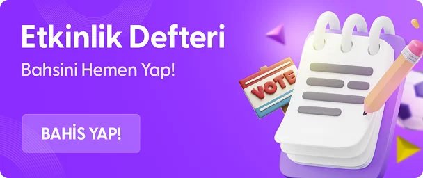 Etkinlik Defteri — Bahsini Hemen Yap!